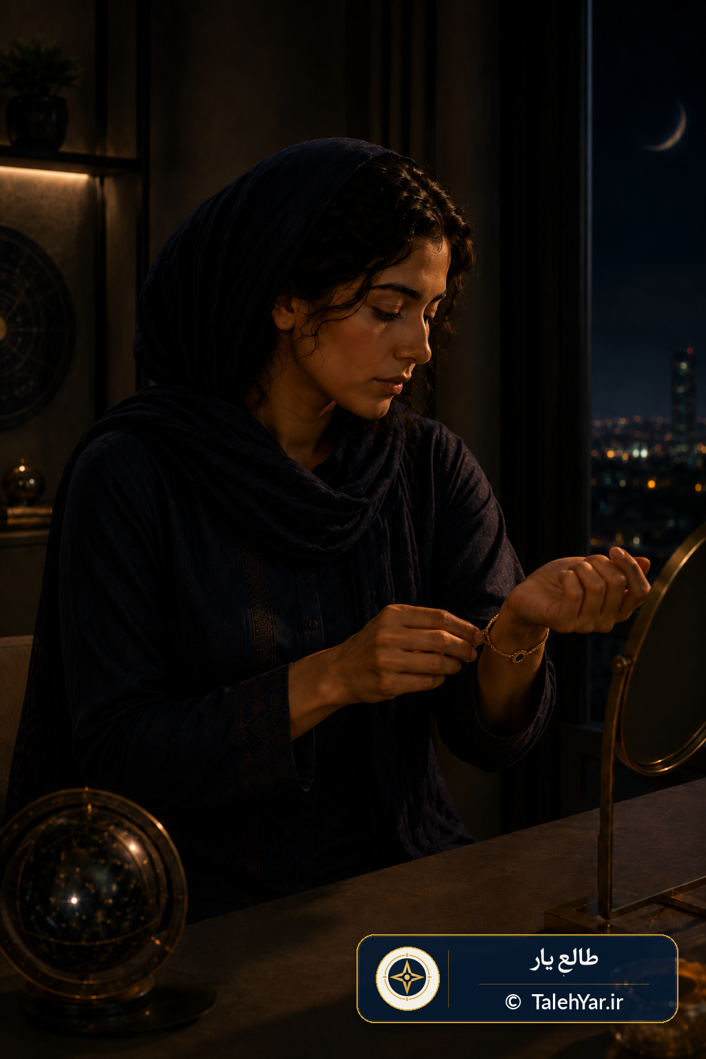 دستبند ماه تولد